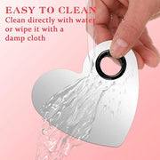 2 Pcs Stainless Makeup Mixing Palette,Tool for Mixing
