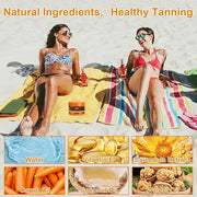 Intensive Tanning Gel SPF0 150 ml, Carrot Tanning Gel, Brown Tanning Gel, Natural Tanning Accelerator Cream Gel for Sunbed...