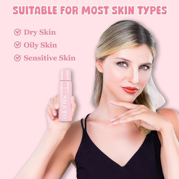 Hair Identifier Spray for Face Shaving, Moisturizing and Skin Care Dermaplaner Spray,Skin Body Hair Identifier Comfortable...
