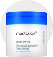 Medicube Zero Pore Pads 2.0, Dual-Textured Facial Toner Pads for Exfoliation and Pore Care with 4.5% AHA Lactic Acid & 0.4...