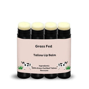 Beef Tallow Lip Balm 100% Grass Black
