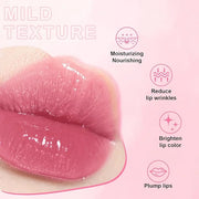 6 PCS Hydrating Lip Oil, Big Brush Head Lip Glaze Shiny Transparent Lip Glow Oil, Nourishing & Non-sticky Long Lasting Fre...