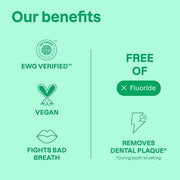 ATTITUDE Fluoride-Free Toothpaste, Plant- and Mineral-Based Ingredients, Vegan, Cruelty-Free and Sugar-Free, Mango 4.2 Oz ...