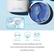 TENZERO Moisture Collagen Hydrogel Eye Patch (60 pairs, 90g), Collagen Treatments for Puffy Eye, Dark Circles, Fine Lines,...