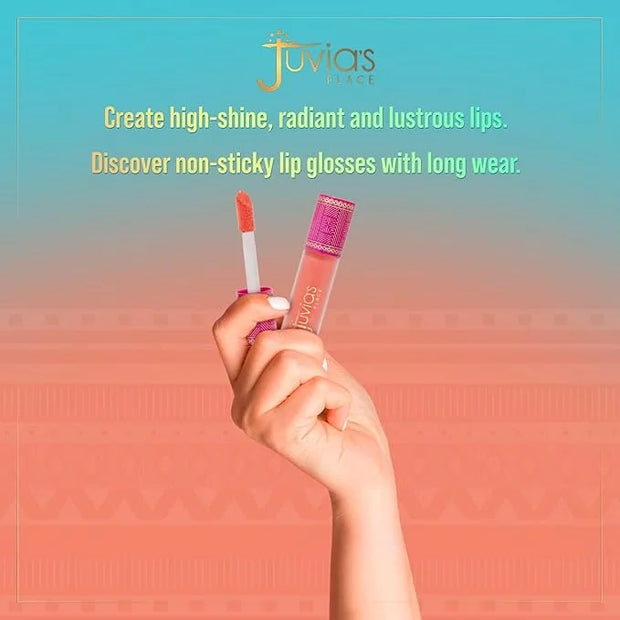 Juvia's Place Lip Gloss Garden of Juvia Pink Bae, 16 oz - Product Image