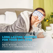 Eye Mask for Dry Eyes | Warm Eye Compress | Natural Heat Eye Mask for Styes, Blepharitis, Tired Eyes & More by Medcosa - P...