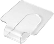 2Pcs Makeup Hand-held Palette Professional Clear Acrylic Makeup