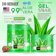 Aloe Vera Gel for Face, Body & Hair, Soothing Aloe Face Moisturizer, Multipurpose Skin Care, Hydrating Aloe Gel, Claming a...