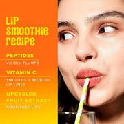 Farmacy Peptide Lip Balm - Lip Smoothie Hydrating Lip Balm with Vitamin C to Visibly Plump + Smooth Lip Lines - Nourishing...
