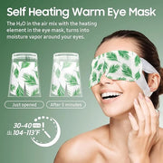 Steam Eye Mask, 10 Packs Heated Eye Mask, Self Heating Disposable SPA Warm Compress for Eyes Sleep Mask, Soothing Moist He...