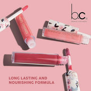 Beauty Concepts Lip Gloss Collection – Shimmering, Glossy Lip Makeup Set for a Radiant Finish, Floral Collection - Product...