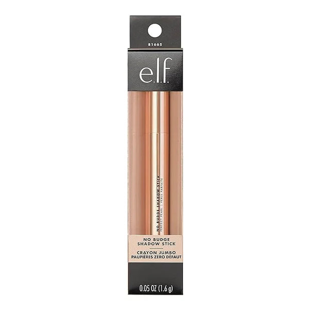 e.l.f. No Budge Shadow Stick, Long-Lasting Cream Eyeshadow Stick For High-Pigment, Metallic Color, Vegan & Cruelty-Free, P...