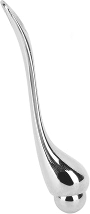Eye Cream Applicator Tool,Metal Eye Cream Applicator Roller Wand Stick, Silver Zinc Alloy Eye Cream Spatula Scraping Massa...