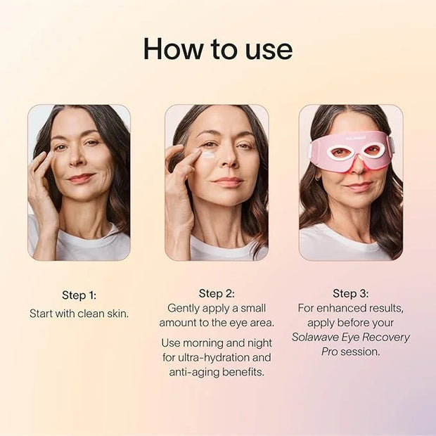 Solawave LightBoost Eye Cream | Reduces Appearance of Dark Circles, Puffiness, & Under Eye Bags | Anti Aging, Wrinkle Smoo...