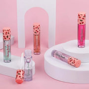 5pc Lip Oil Set - Cherry Bomb Lip Oils, Lip Healing Cherry Infused Lip Oil Collection with Precision Applicator Wand Every...