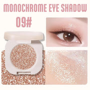 Glitter Shimmer Sparkle Eyeshadow Palette Makeup for Green Blue Eyes, Light Brown Glitter Shimmer Metallic Holographic Mul...