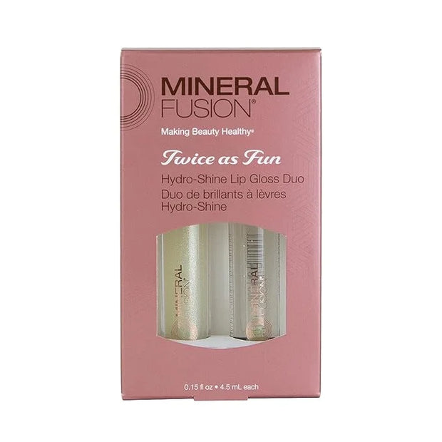 Mineral Fusion Twice As Fun, Hydro-Shine Lip Gloss Duo - Product Image