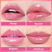 UCANBE 6 Color Glitter Lip Glow Set - Glitter