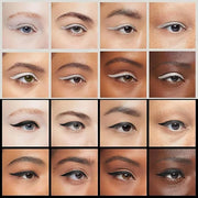 Kaely 2Pcs Black Silver Gel Eyeliner Pencil,Natural Cream Eye Liner Waterproof Smudge Proof,Cat Eye Black Smokey Eyeshadow...