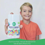 Fresh Monster Natural Deodorant for Kids and Teens I Aluminum-Free, Paraben-Free and Hypoallergenic I Dermatologist Tested...