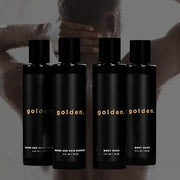 Golden Grooming Co. 3-in-1 Men's Body Wash - Hair & Beard Shampoo - Cleanses, Hydrates, Softens - Body Wash for All Skin T...