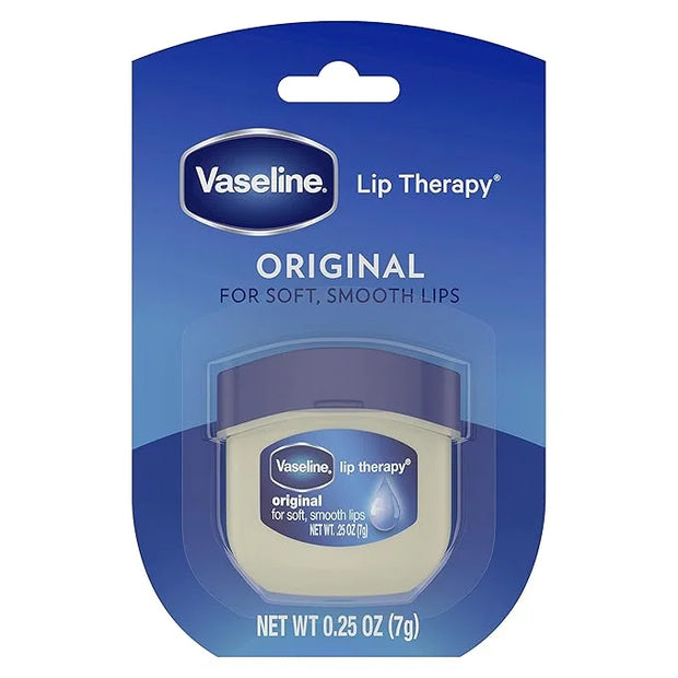 Vaseline Lip Therapy 6-Pack – Mini Lip Balm, Travel-Size Petroleum Jelly Moisturizer for Dry Lips, 0.25 Oz Each - Product ...