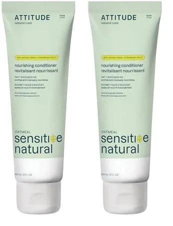 ATTITUDE Hair Conditioner, Plant- and Mineral-Based Ingredients, Vegan and Cruelty-free Beauty Products for Sensitive Skin...