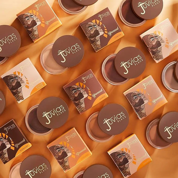 Juvia's Place Bronzed Cream Bronzer - Caramel - Smooth Cream Bronzer Pot for Sun-Kissed Glow & Warmth, Buildable & Blendab...