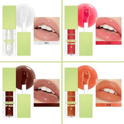 Lip Glow Oil - Hydrating Lip Oil Tinted, Long Lasting Plumping Lip Balm Lip Care Moisturizing Lip Gloss (# 6) - Product Image