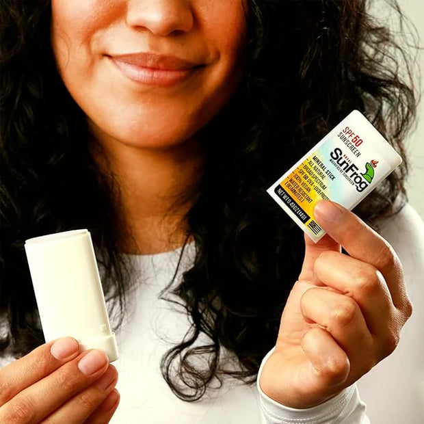 Royal SunFrog | All Natural SPF-50 Sunscreen Mineral Stick | 100% Vegan, Broad Spectrum UVA + UVB, Roll On Sunscreen Stick...