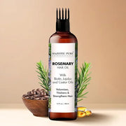 Majestic Pure 100% Pure Oil with Biotin for Hair Care, Strengthening, Nourishing, and Volumizing Formula with Jojoba Oil a...