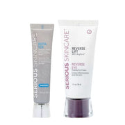 INSTA-TOX Facial Firming Wrinkle Smoothing Serum & Reverse Lift Firming Eye Cream Set - Tightener for Lines, Deep Wrinkles...