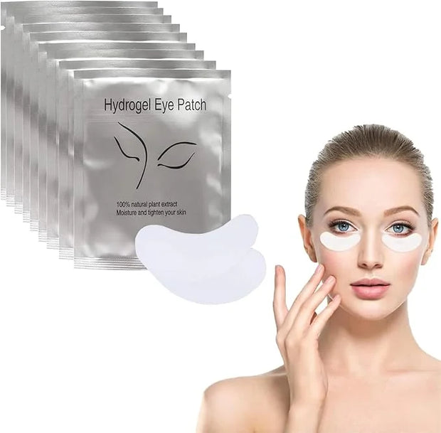 Eyelash Extension Gel Patches Kit Under Eye Gel Pads Eyelash Extension Pads Lint Free False Eyelash Lash Extension Makeup ...