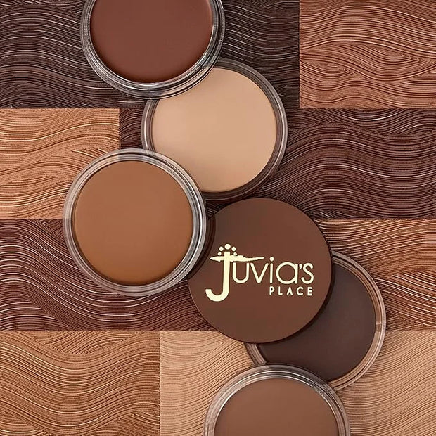 Juvia's Place Bronzed Cream Bronzer - Caramel - Smooth Cream Bronzer Pot for Sun-Kissed Glow & Warmth, Buildable & Blendab...