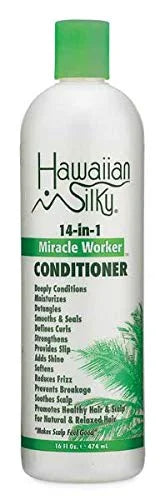 Hawaiian Silky 14 In 1 Miracle Worker Conditioner 16Oz (Pack of 4) - Product Image