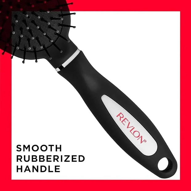 Revlon Detangle & Smooth Black Cushion Hair Brush - Product Image