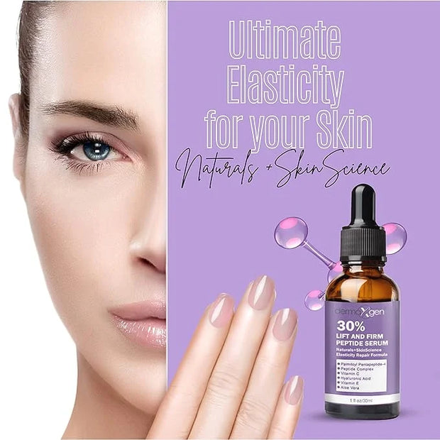 Hydrating Eye Cream & Peptide Serum Set – Turmeric + Vitamin C Eye Cream & Peptide Complex Face Serum with Hyaluronic Acid...