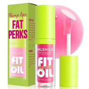 4 Colors Fat Oil Lip Gloss, Lip Oil Lip Glaze Hydrating Lip Glow Oil Big Brush Head Moisturizing Lip Gloss, Shiny Transpar...