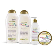 OGX Extra Creamy + Coconut Miracle Oil Ultra Moisture Body Wash, 19.5 Fl Oz (Pack of 2) - Product Image