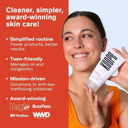 Koope Middleweight Face Cream, Moisturizer For All Skin Types, Balanced Hydration with Hyaluronic Acid, Baobab Oil, Anti-P...