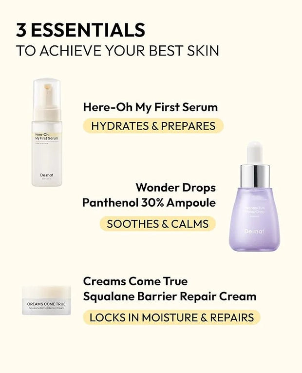 Welcome Kit Skincare Set, 3 Essential Skincare Products with a Travel Pouch - Product Image