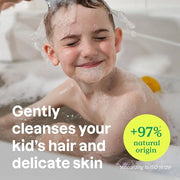 ATTITUDE Shampoo and Body Wash for Kids, EWG Verified Hair and Body Cleanser, Dermatologically Tested Soap, Plant and Mine...