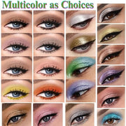 Eyeshadow liquid Glitter Long Lasting Pigments Metals Gloss Shimmer Eyeshadow Glow Eye Makeup (Rosegold) - Product Image