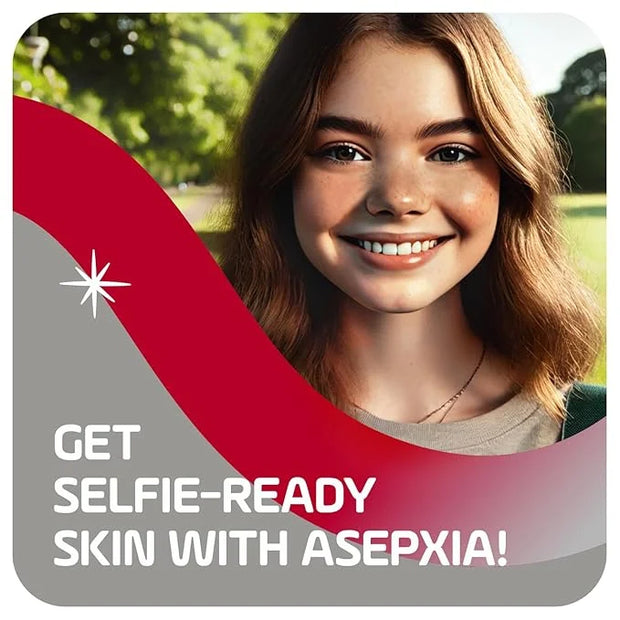 Asepxia Deep Cleansing Acne Treatment Bar Soap with Baking Soda and 2% Salicylic Acid, 4 Ounce - Product Image