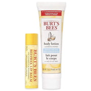 Burts Bees Hive Favorites Kit - Beeswax Unisex 2021-0.15oz Beeswax Lip Balm, 1.0oz Body Lotion with Milk and Honey, 2 Piec...