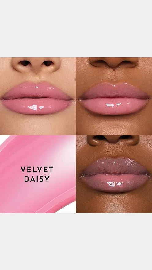 Women's Forget The Filler Lip Plumper Line Gloss, Velvet Daisy, Pink, 0.11 Ounce - Product Image