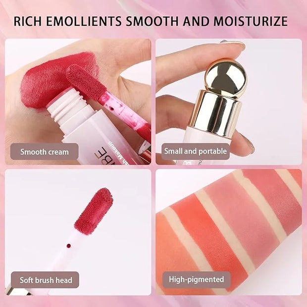 UCANBE 3 PCS Liquid Blush Makeup Kit, Soft Cream Face Blush for Cheeks, Dewy Cheek Tint, Easy to Blend & Light Weight Face...