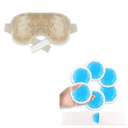 NEWGO Bundle of Cold Gel Eye Mask and Round Ice Pack - Product Image