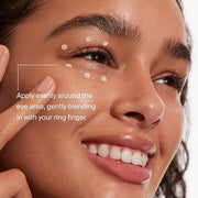 Supergoop! Bright-Eyed 100% Mineral Eye Cream, 0.5 fl oz - SPF 40 PA+++ Hydrating & Illuminating Mineral Sunscreen - Under...
