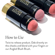 LAURA GELLER NEW YORK Serum Blush Tint, Lightweight Liquid Blush for Cheeks, Weightless Watercolor Sheer Finish, Blushing ...